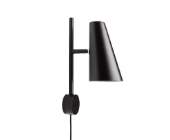 Woud Cono Vägglampa Black 33cm