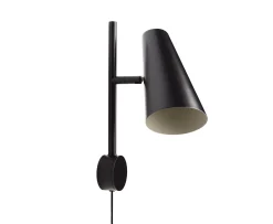 Woud Cono Vägglampa Black 33cm