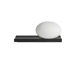 Woud Dew Bord/Vägglampa Opal/Black Ash