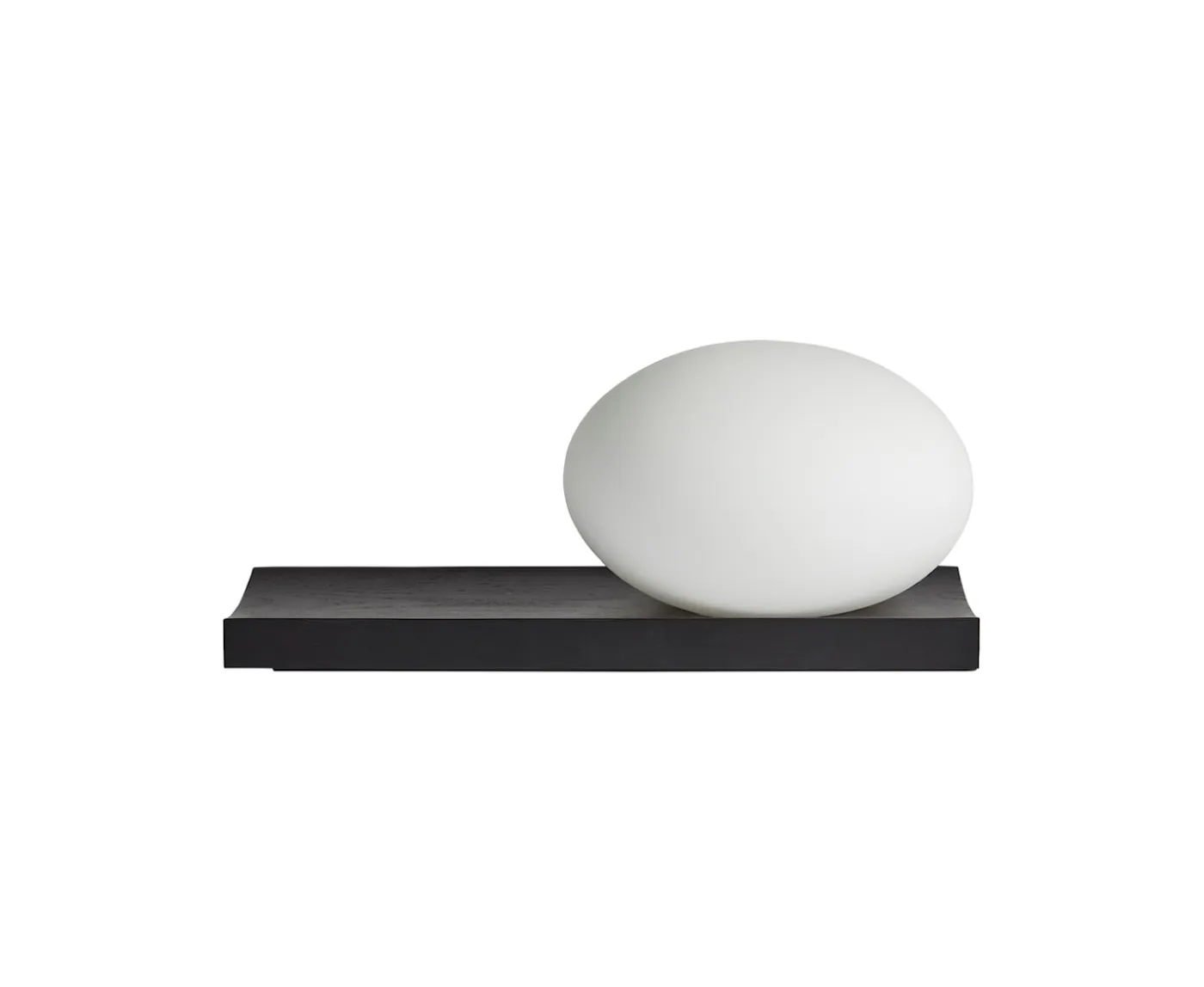 Woud Dew Bord/Vägglampa Opal/Black Ash