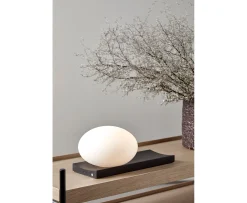 Woud Dew Bord/Vägglampa Opal/Black Ash