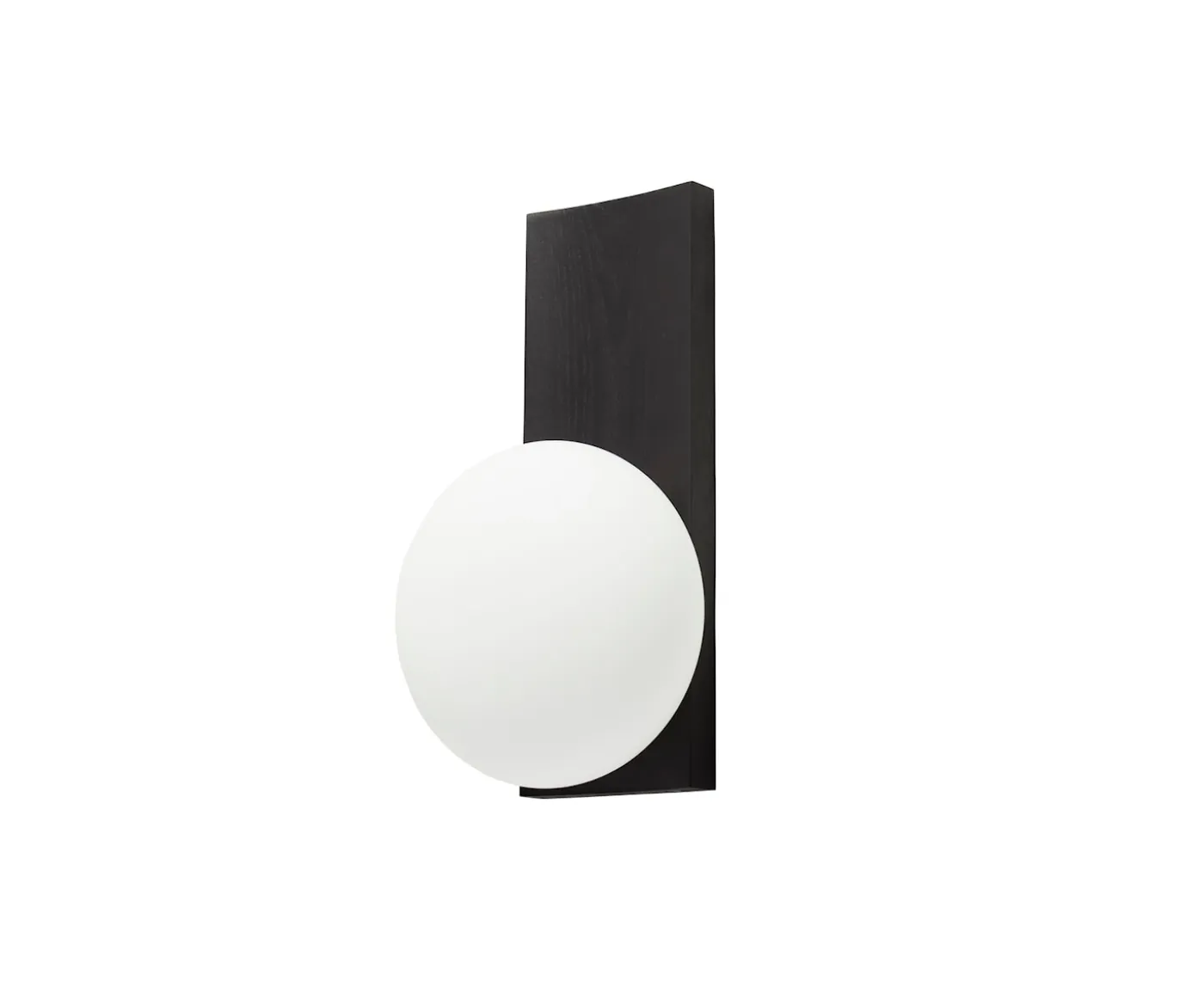 Woud Dew Bord/Vägglampa Opal/Black Ash