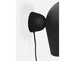 Woud Kuppi Vägglampa Svart