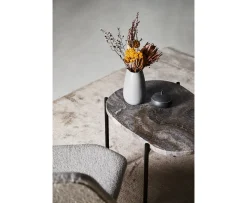 Woud La Terra Sidobord Grey/Black Medium