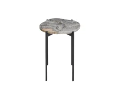 Woud La Terra Sidobord Grey/Black Small