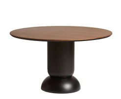 Woud Ludo Matbord Walnut Ø130
