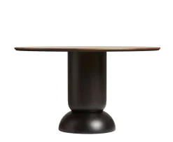 Woud Ludo Matbord Walnut Ø130