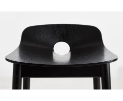 Woud Mono Barstol Black Ash