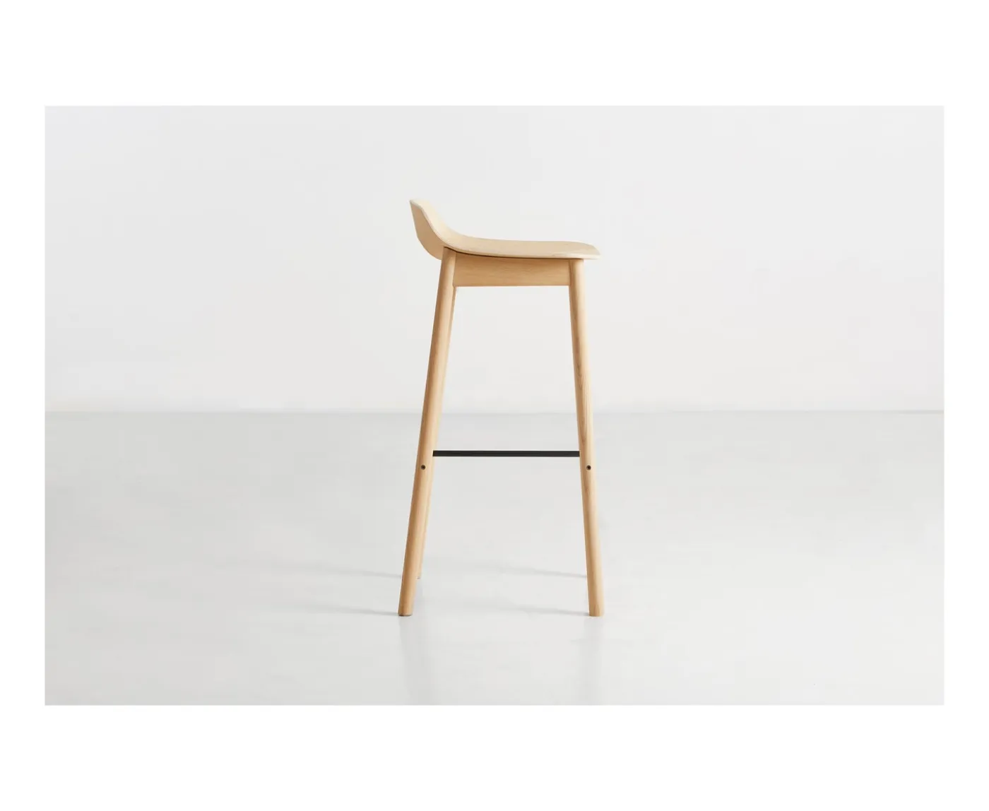Woud Mono Barstol White Oak