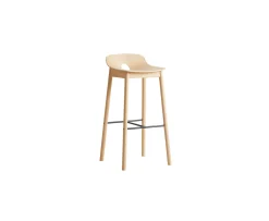 Woud Mono Barstol White Oak