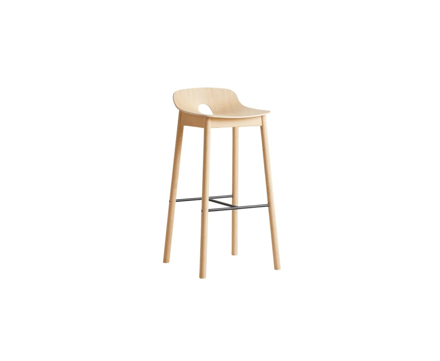 Woud Mono Barstol White Oak