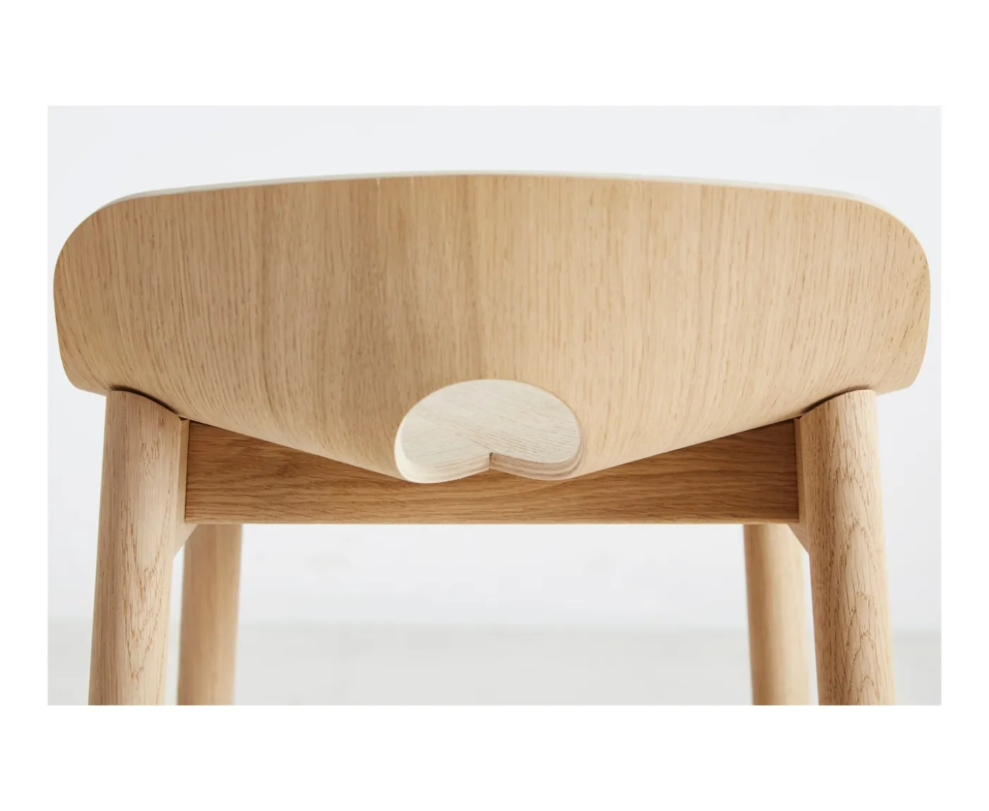 Woud Mono Barstol White Oak
