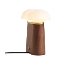 Woud Nova Bordslampa Walnut 27cm