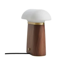 Woud Nova Bordslampa Walnut 27cm