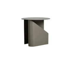 Woud Sentrum Sidobord Brun Ø40