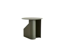 Woud Sentrum Sidobord Dusty Green Ø40