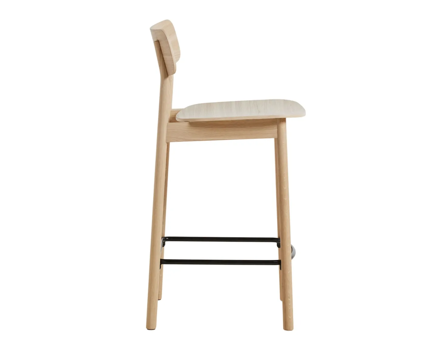 Woud Soma Barstol White Oak 91cm