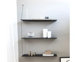 Woud Stedge Extra Hyllplan Svart 60cm