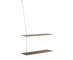 Woud Stedge Hylla Rökt Ek 80x120