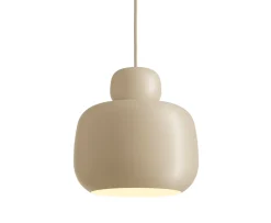 Woud Stone Taklampa Beige Large