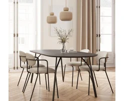 Woud Stone Taklampa Beige Large