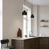 Woud Stone Taklampa Black Large