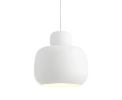Woud Stone Taklampa White Large