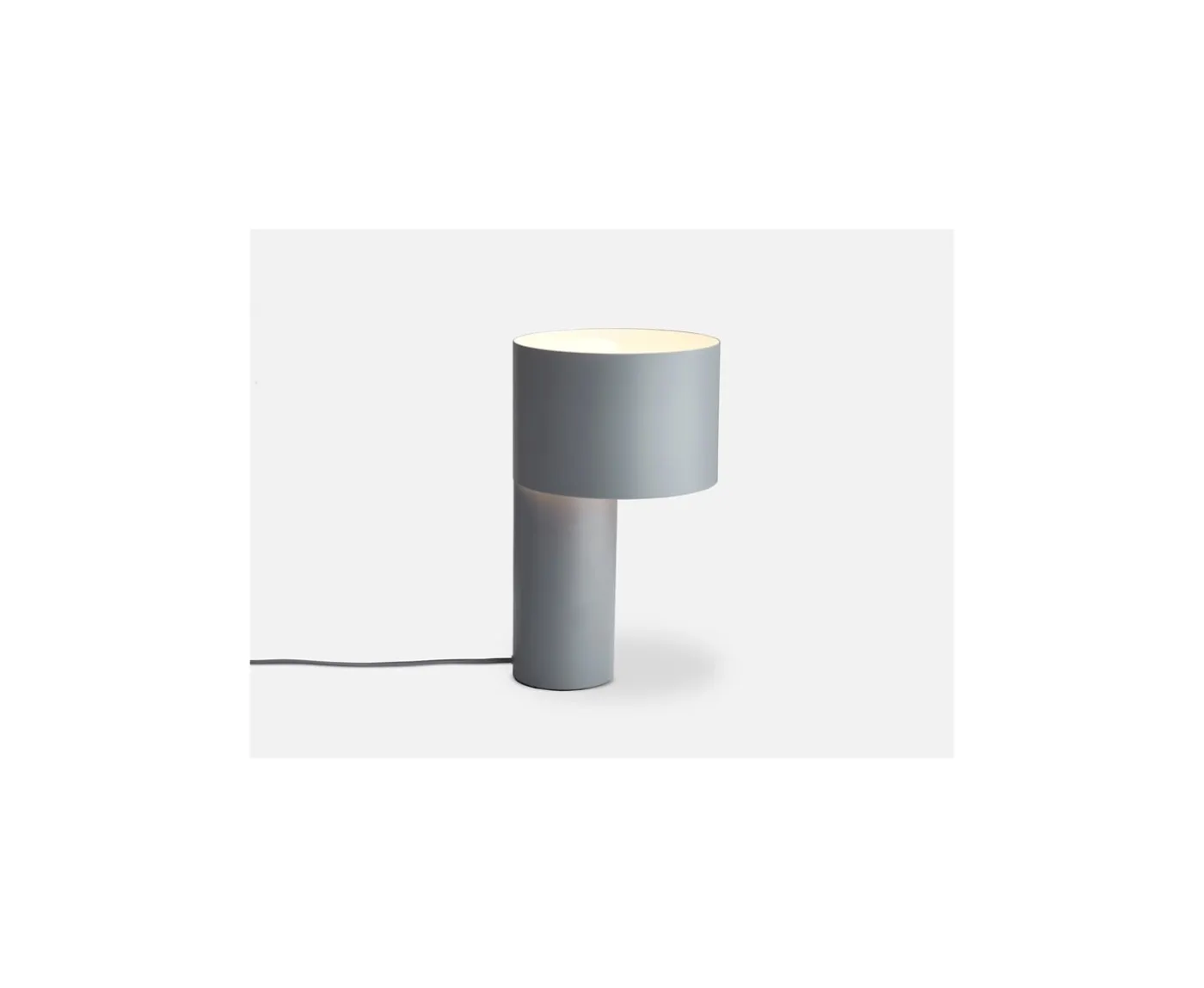 Woud Tangent Bordslampa Cool Grey Ø20