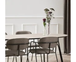 Woud Tree Matbord Beige/Svart 220cm