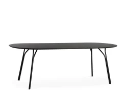 Woud Tree Matbord Svart 220cm
