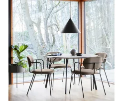 Woud Tree Matbord Svart 120cm