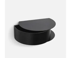 Woud Wallie Vägghängd Hylla Black