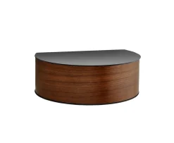 Woud Wallie Vägghängd Hylla Black/Walnut