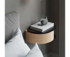 Woud Wallie Vägghängd Hylla Oak