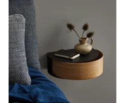 Woud Wallie Vägghängd Hylla Oak