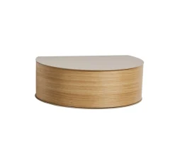 Woud Wallie Vägghängd Hylla Oak/Grey Beige