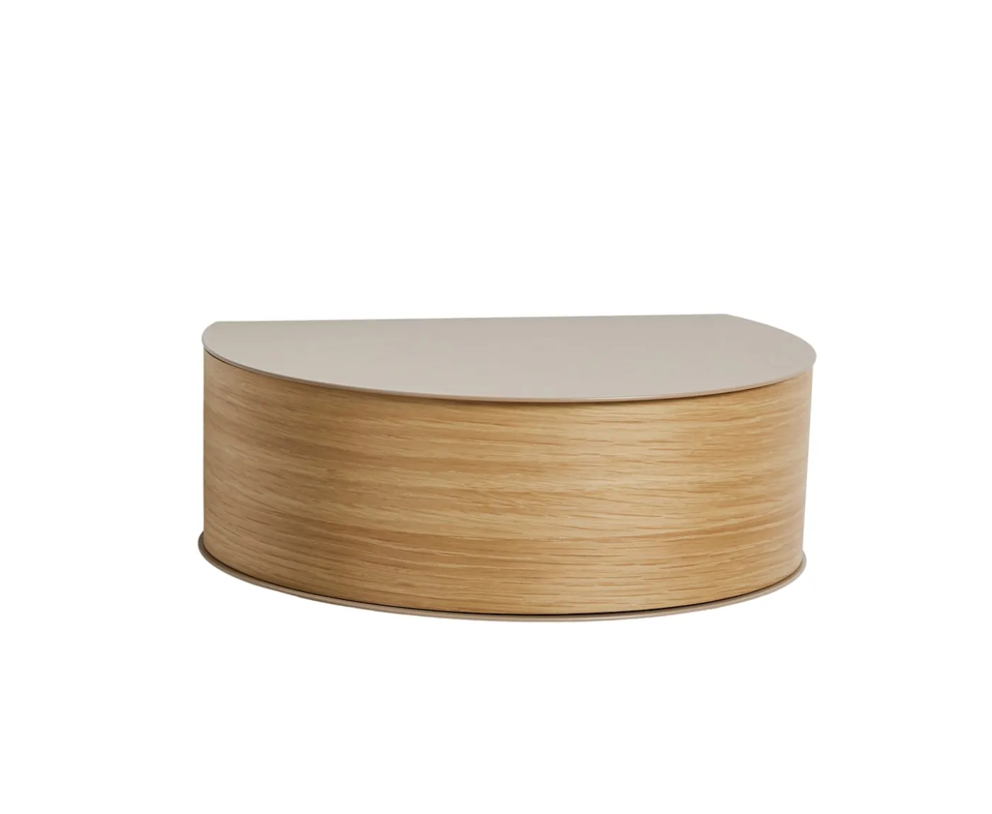 Woud Wallie Vägghängd Hylla Oak/Grey Beige