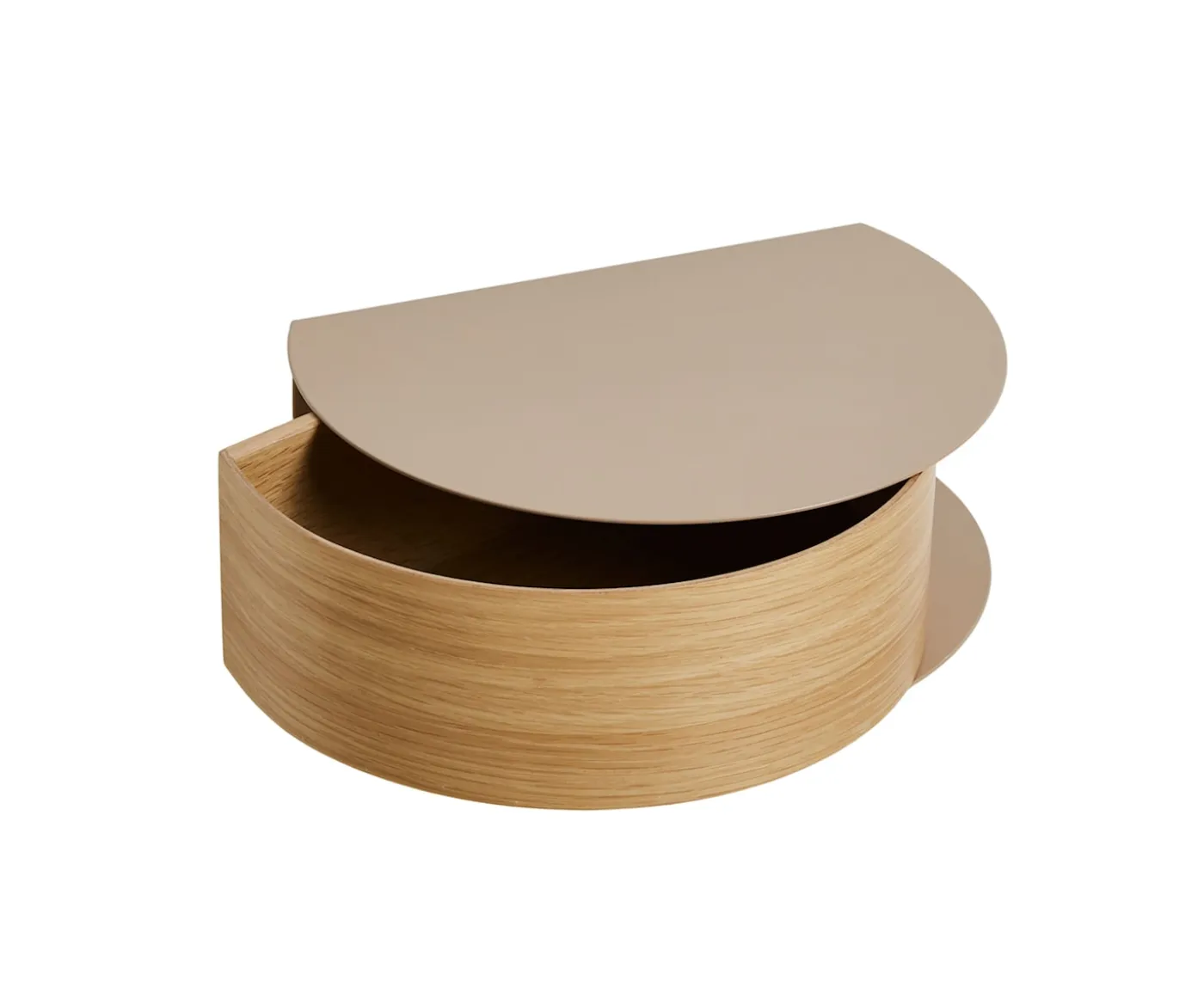 Woud Wallie Vägghängd Hylla Oak/Grey Beige