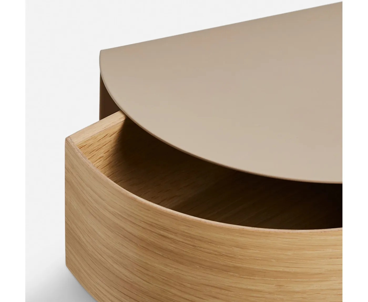 Woud Wallie Vägghängd Hylla Oak/Grey Beige